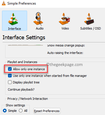 Πώς να επιτρέψετε να ανοίξει μόνο μία παρουσία του VLC στα Windows 11/10