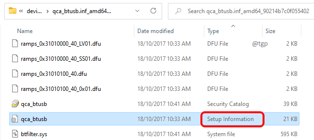 21 Setup Information File Optimized