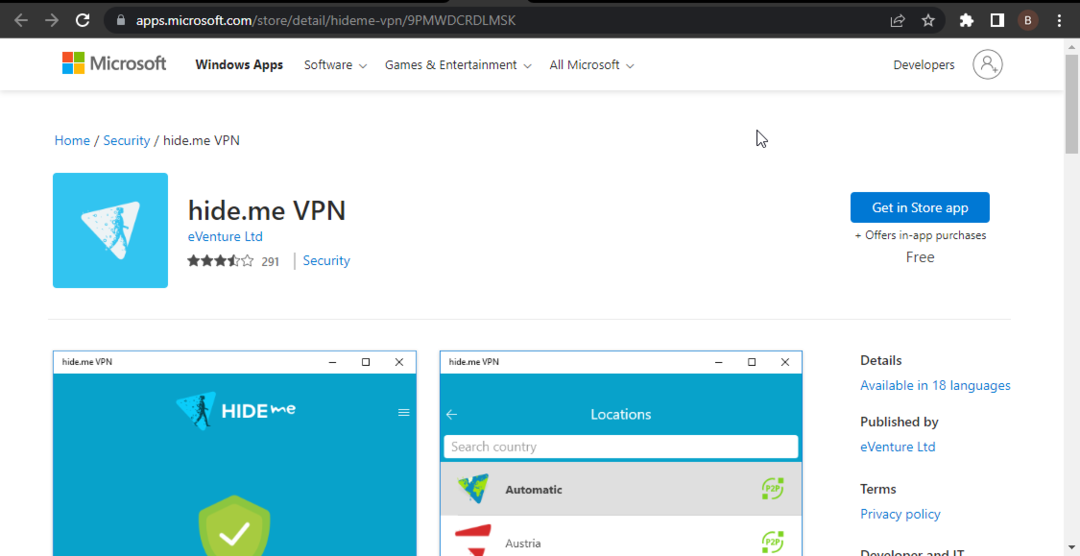 10 parimat VPN-i, mida Microsoft Store'ist alla laadida ja installida