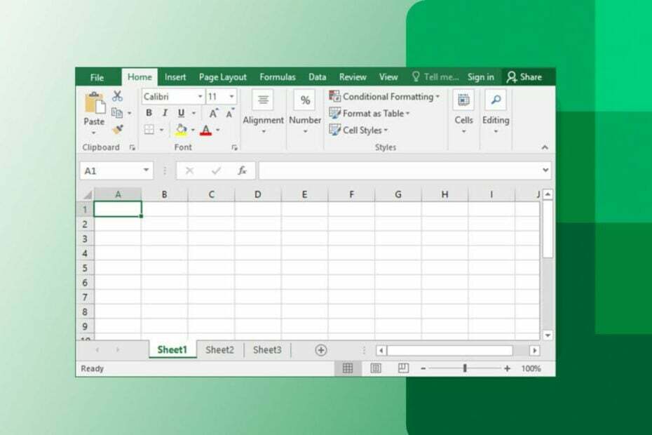 Excel veikia lėtai