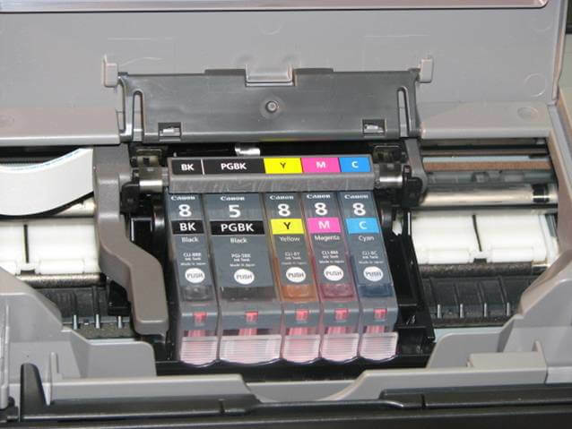Tiskárna s vloženými inkoustovými kazetami nerozpozná inkoustovou kazetu