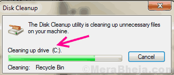 Cleanmgr Cleanup Driver Verifier откри за нарушение Windows 10