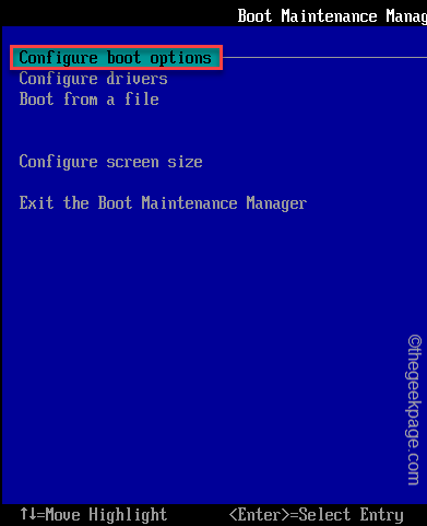 Configurer System Boot Bios Min