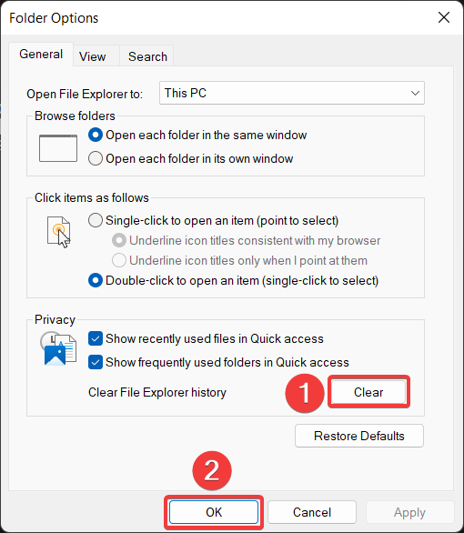A File Explorer nem válaszol a Windows 11 rendszerre
