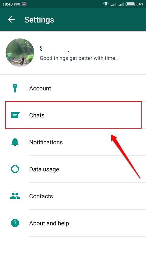 كيفية تغيير لغة WhatsApp الافتراضية