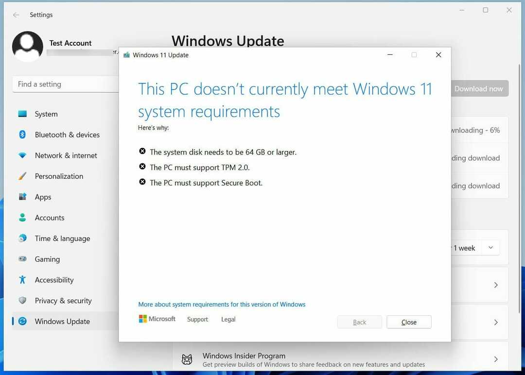 Et voi enää käyttää Windows 11:tä Oracle VirtualBox -virtuaalikoneissa