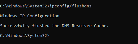 Изчистване на DNS