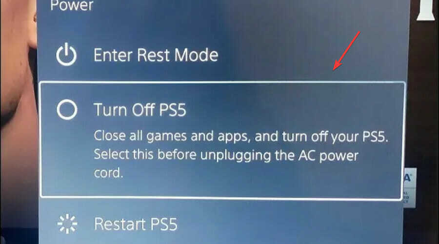 kapcsold ki a PS5-öt