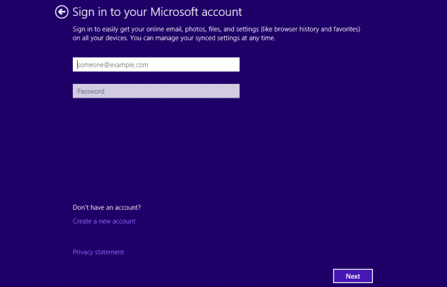 수정: Windows 10에서 롤백 한 후 Microsoft 계정으로 로그인 할 수 없음