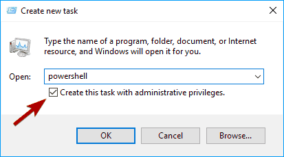 PowerShell Microsoft Edge не загружается