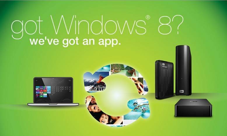 Comprobación de aplicaciones de Windows 8, 10: Western Digital