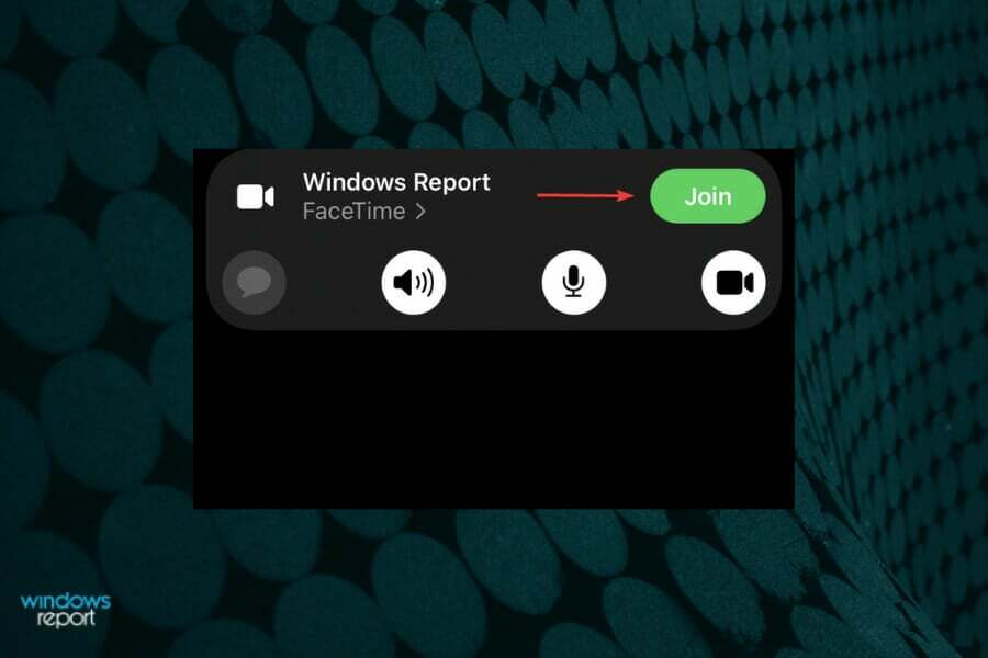Tal med andre på Facetime i Windows 11