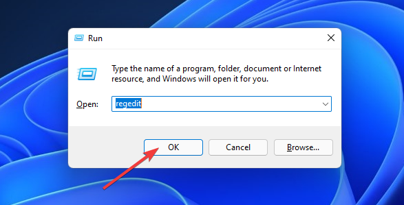 A regedit parancs illesztőprogramja a Windows 11 függőben lévő műveleteinek megszakítása nélkül lett betöltve