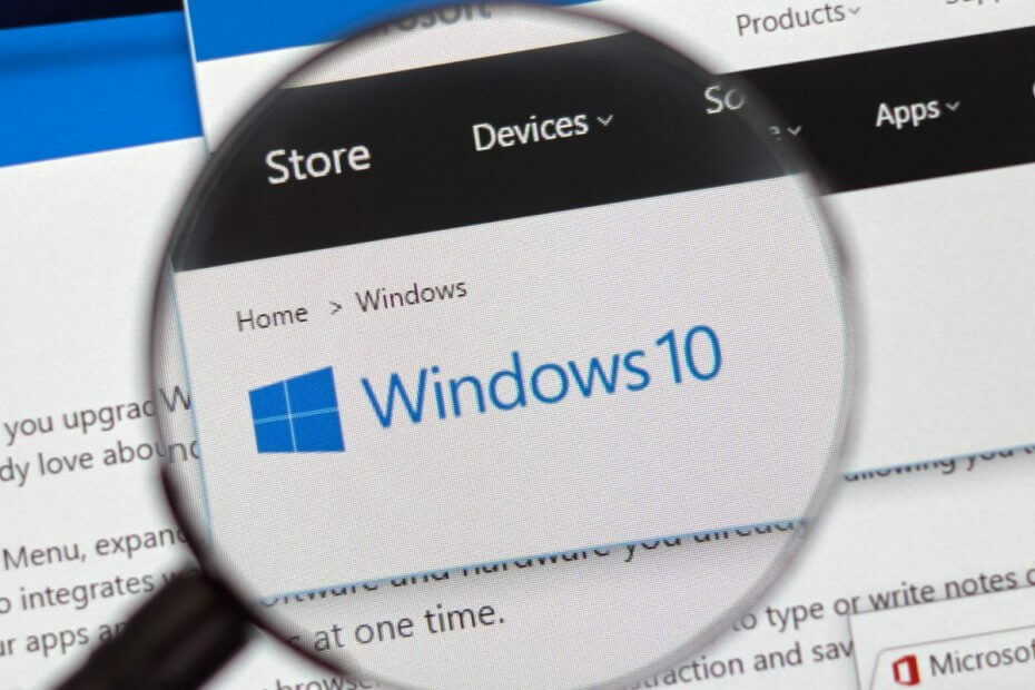 Windows 10 app store