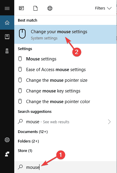 Мышь не перетаскивает Windows 10