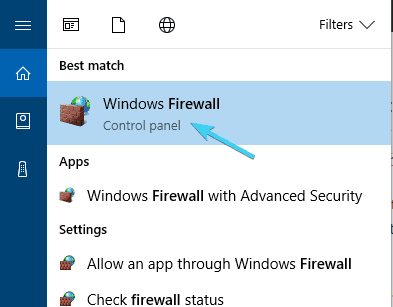 težave z zaganjalnikom windows firewall