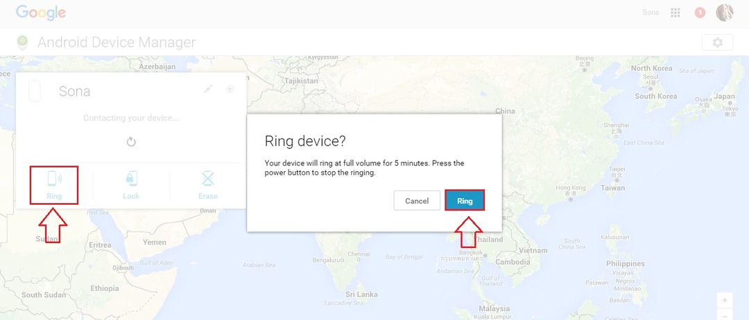 Kako upravljati izgubljeni / pogrešani telefon Android prek Googla