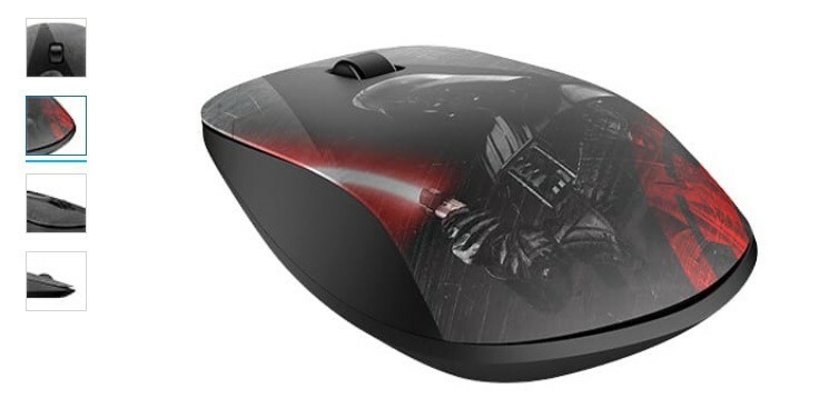 Economize $ 23 neste mouse sem fio Star Wars Special Edition