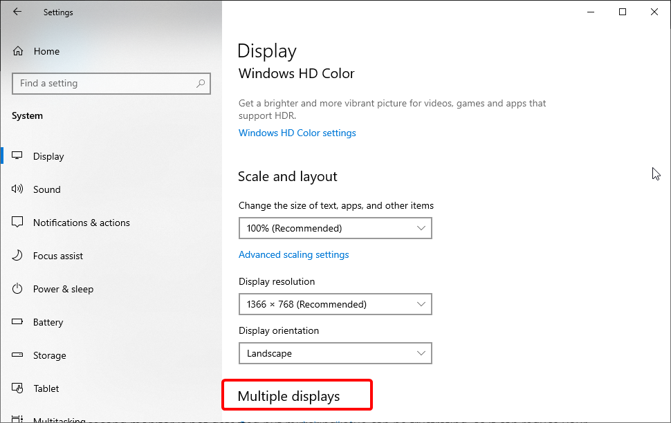 Monitor Doppio mimo Windows 10 [4 řešení]