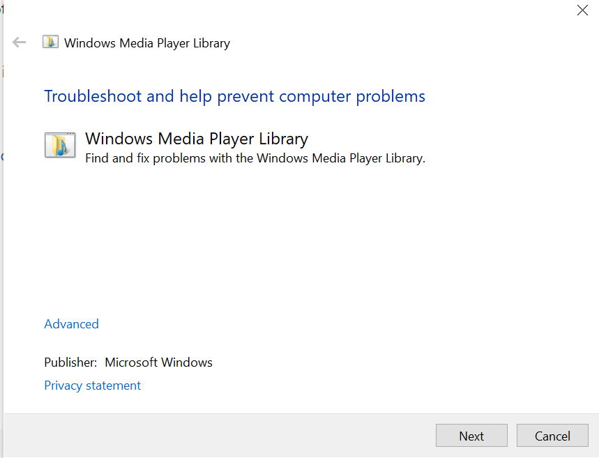 Windows Media Player ბიბლიოთეკა
