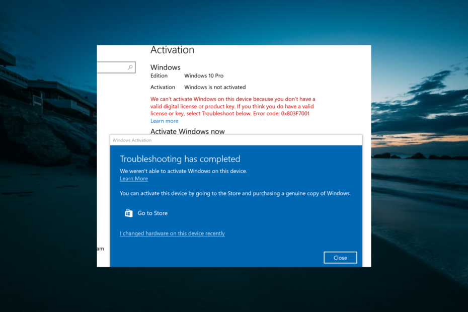 Windows 10 prarado aktyvavimą