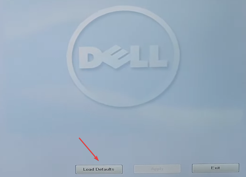 réinitialiser le BIOS pour réparer l'écran noir de l'ordinateur portable Dell