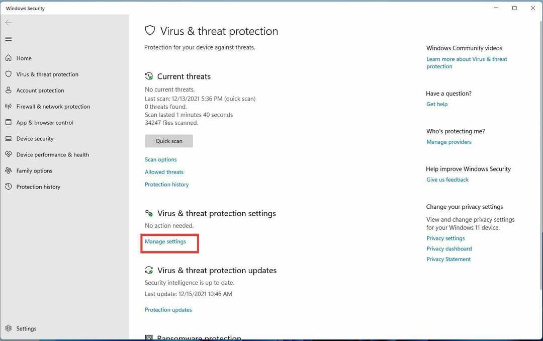 Windows 11 Kötü Amaçlı Yazılımdan Koruma Hizmeti Yürütülebilir Dosyasını Devre Dışı Bırakın