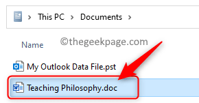 Dateierweiterung geändert in Doc Min
