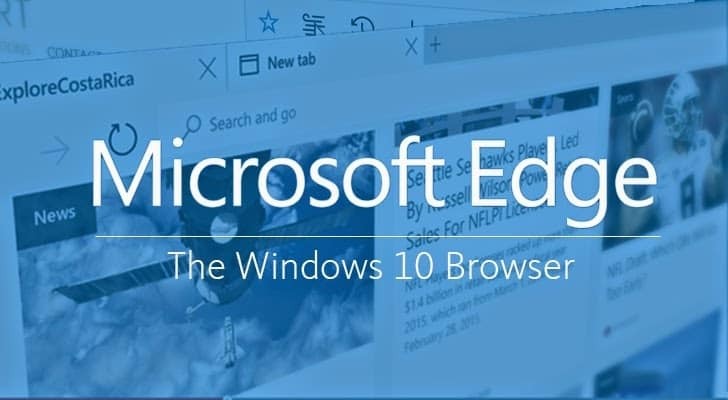 „Edge“ gauna svarbiausius naujinimus naudodamas „Windows 10 Build 14986“