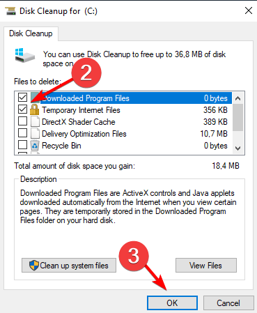 דפדפן temporary-internet-files-w10 אינו מציג תמונות