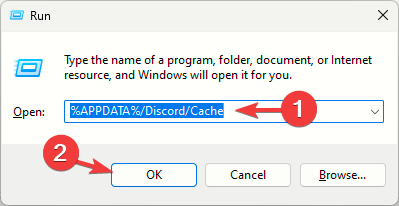 explorer_cache-Ordner – Discord erhöhte Latenz