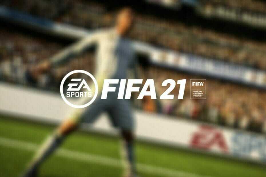 FIFA 21 kompaniono žiniatinklio programa