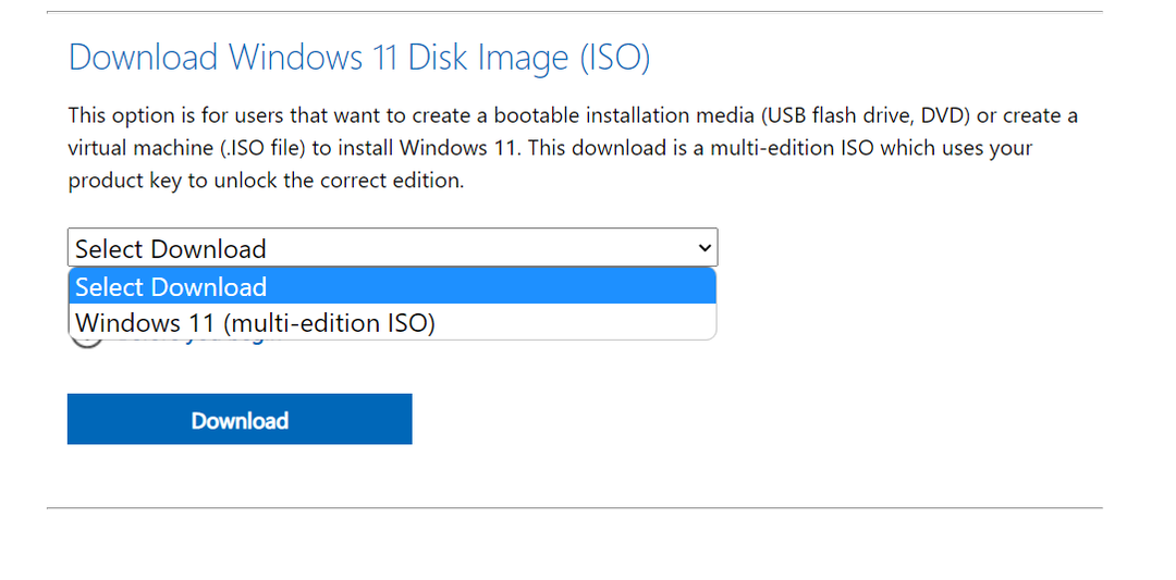 download-w11iso 제품 키 없이 Windows 11 ISO 다운로드