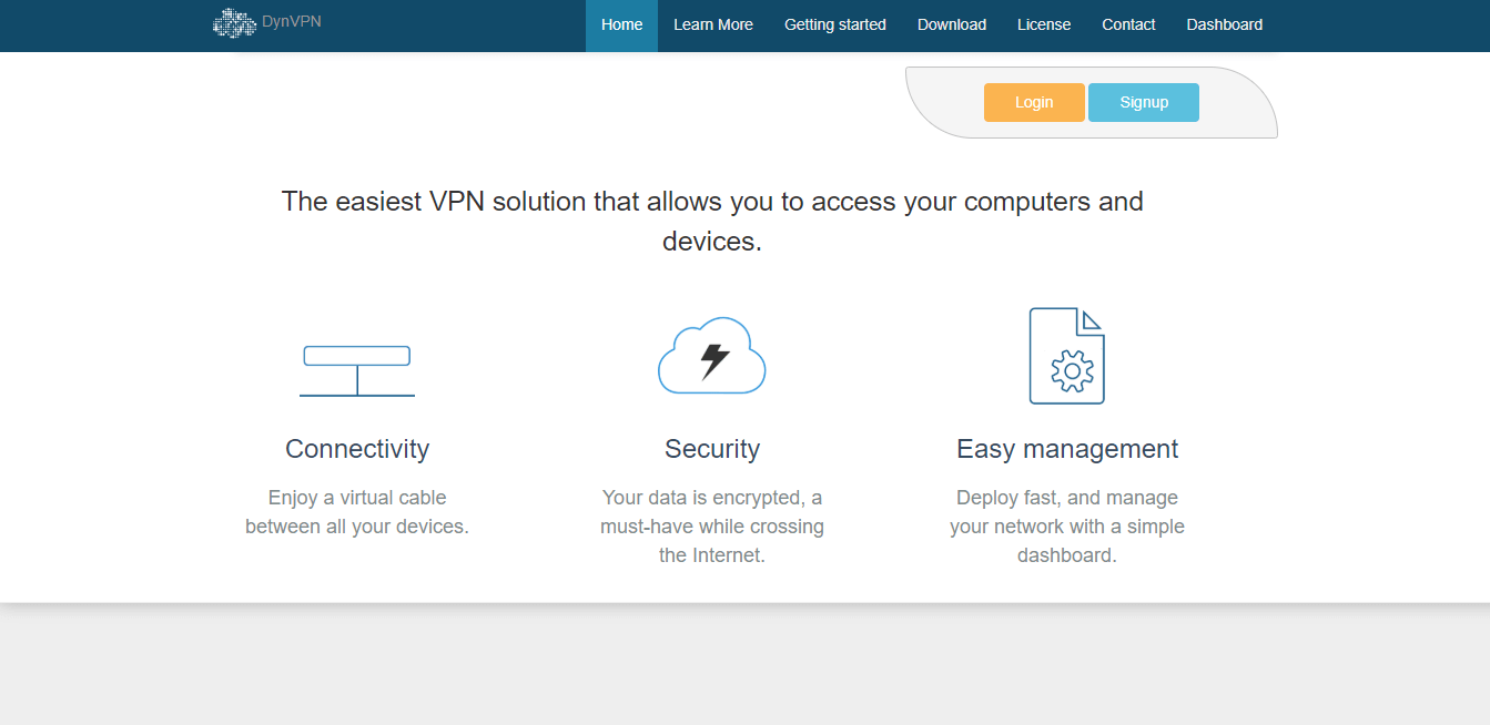 DynVPN - jocuri pe lan virtual