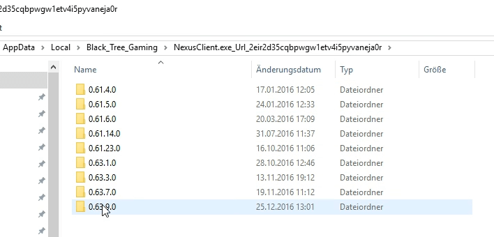 Složka NexusClient.exe se nexus mod manager neotevírá