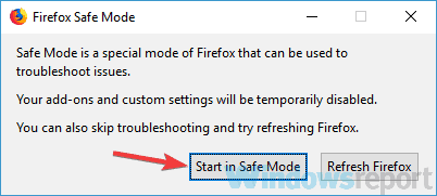 Firefox wil niet openen