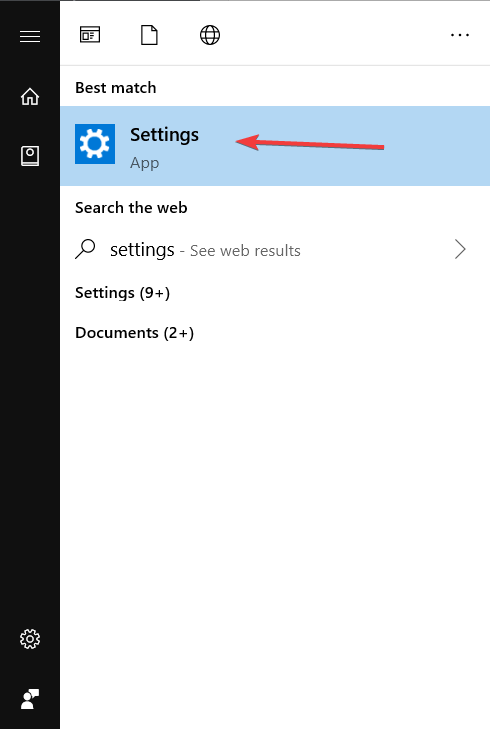 Wyłącz aplikację ustawień systemu Windows, aby uzyskać więcej podpowiedzi