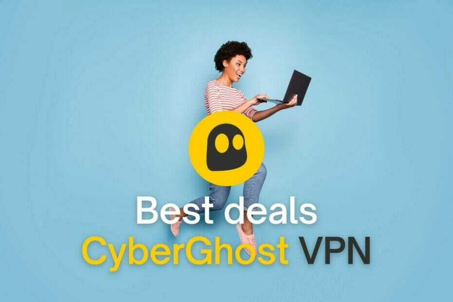geriausi „CyberGhost“ VPN pasiūlymai