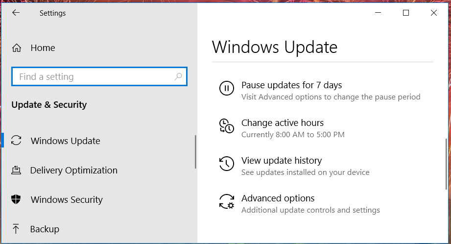 „Windows Update“ programos ceip.exe klaida