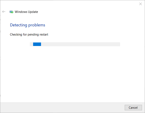 Windows Update sorun gidericisi Windows Update Hatası 0x8007043c