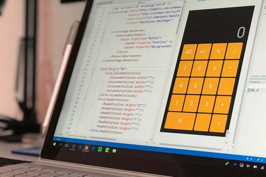 Windows 10 graafikafunktsioonide hankimiseks rakenduses Kalkulaator