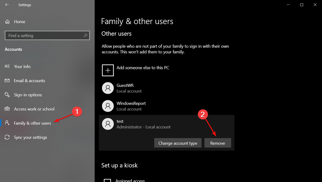 4 formas de eliminar un perfil de usuario en Windows 10