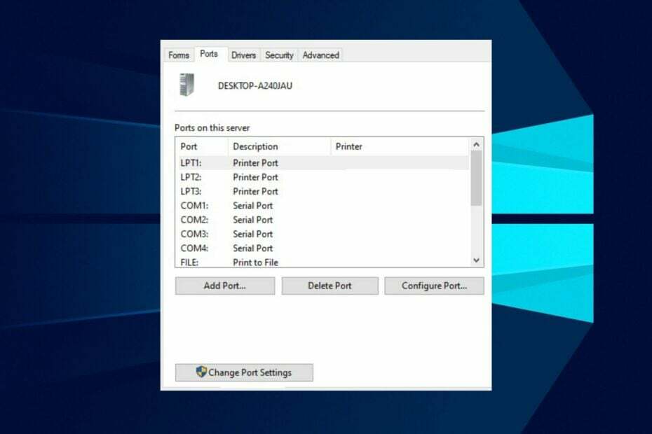 Как удалить порты принтера в Windows: 3 быстрых способа