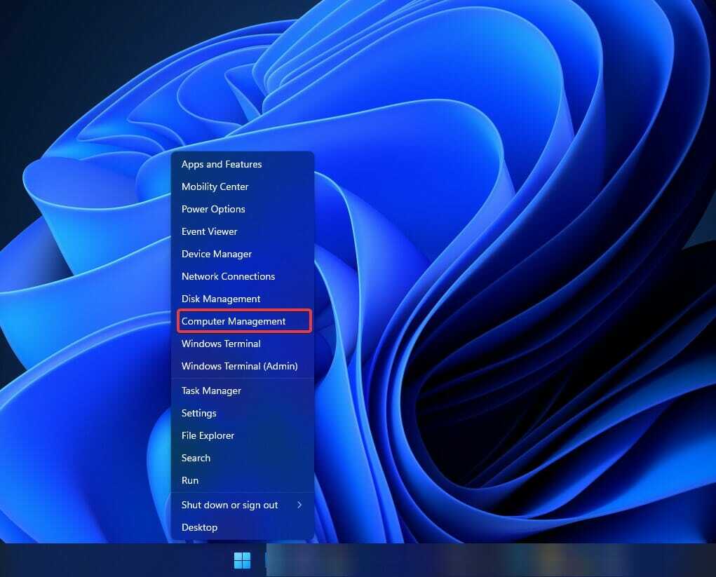 კომპის მენეჯმენტი Windows 11 დაბლოკვის ეკრანის სლაიდშოუ არ მუშაობს