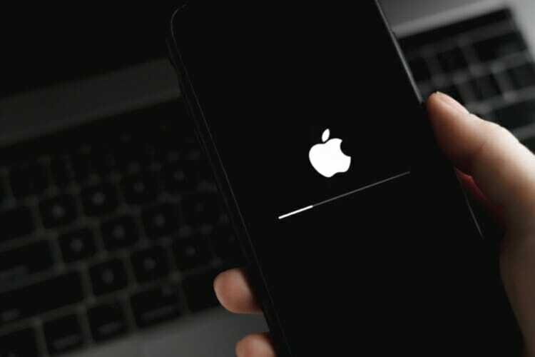 Neustart des iPhone erzwingen Aktualisierung der iCloud-Einstellungen stecken fest