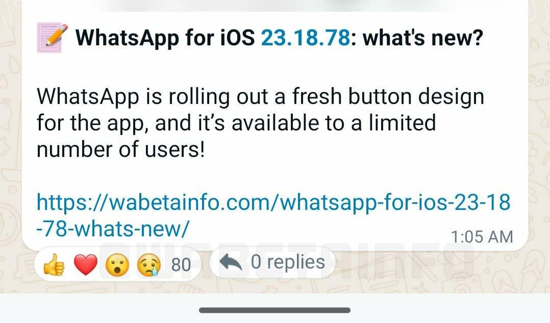 WhatsApp aggiungerà la possibilità di rispondere agli aggiornamenti dei canali