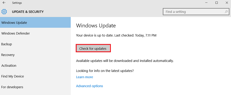 Windows Update