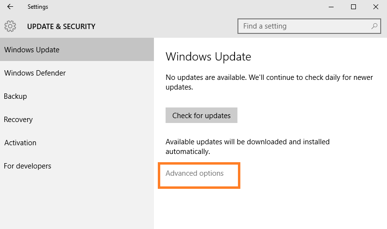 windows-güncelleme-gelişmiş-ayarlar