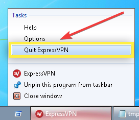 ExpressVPN no se instala