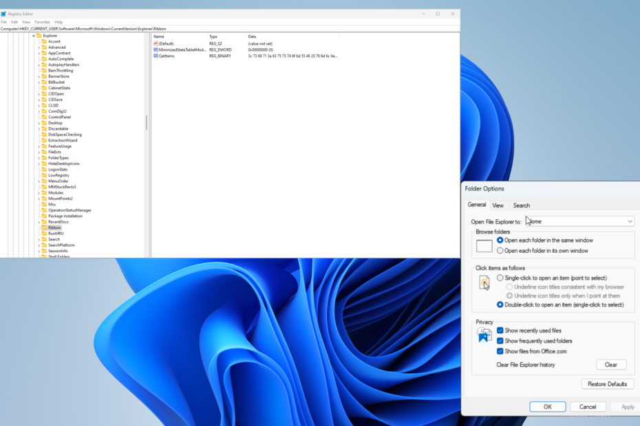 Fest til hurtigtilgang fungerer ikke på Windows 11: 5 hurtigreparasjoner